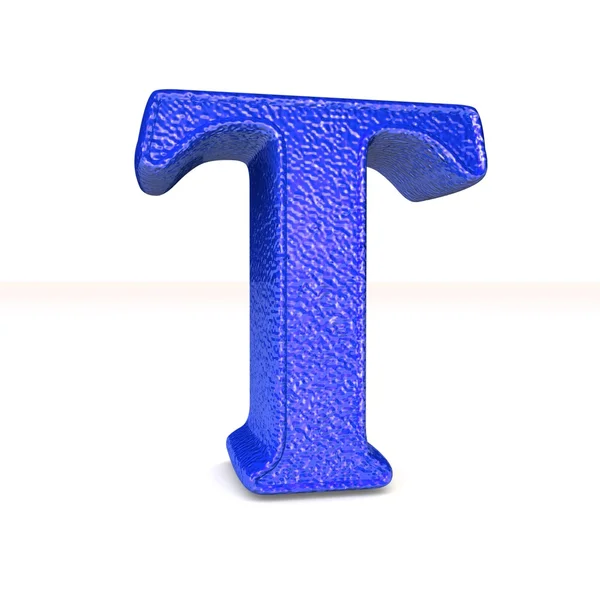 Single T alphabet letter — Stock Photo, Image