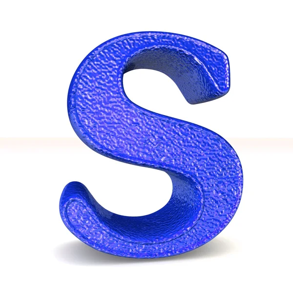 Single S alphabet letter — Stock Photo, Image