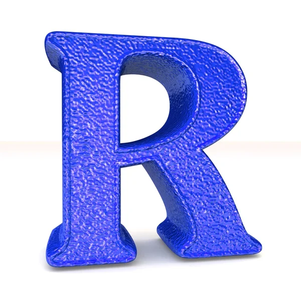 Singola lettera R alfabeto — Foto Stock