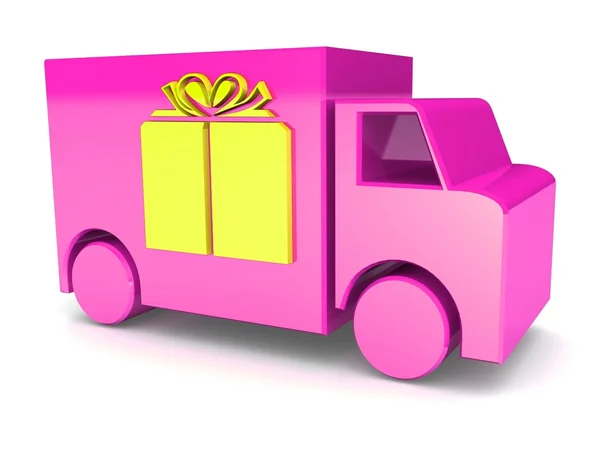 Camion giocattolo colorato — Foto Stock