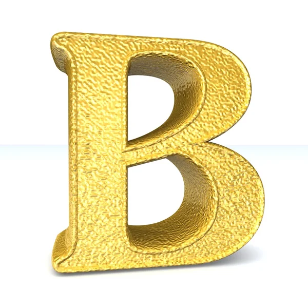 Single B alphabet letter — Stock Photo, Image