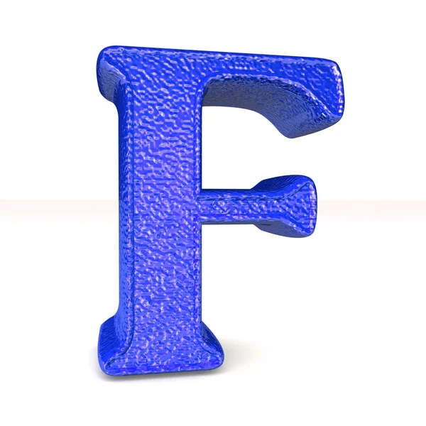 Single F alphabet letter — Stock Photo, Image