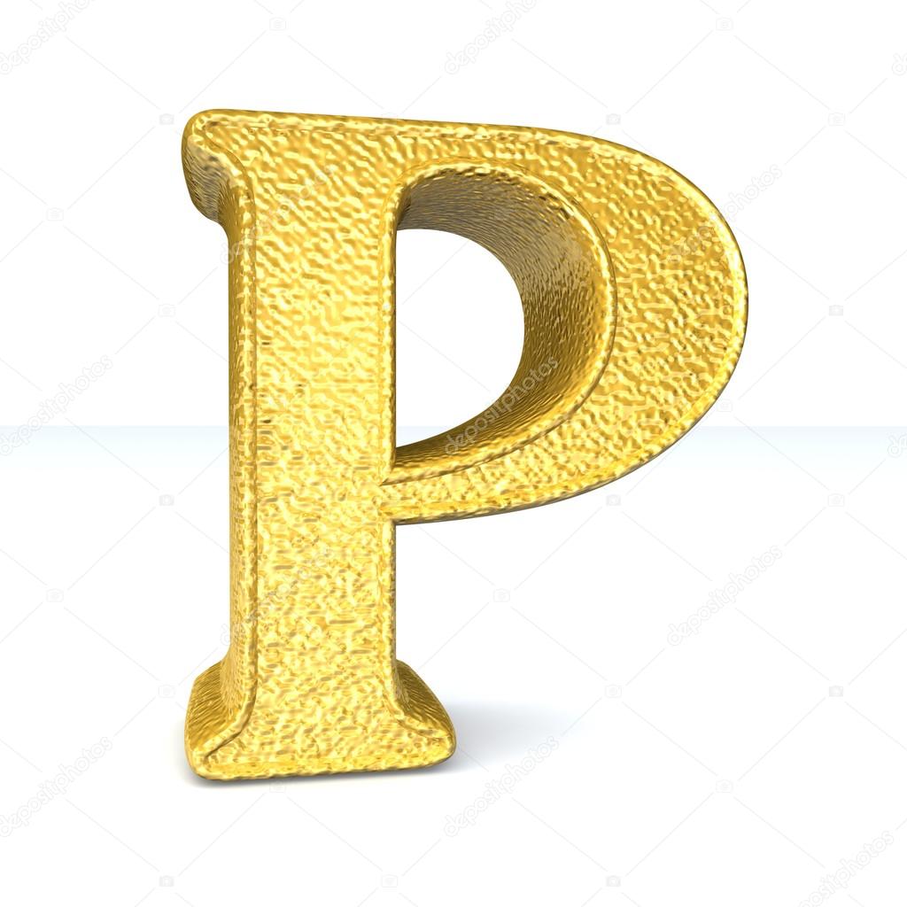 Single P Alphabet Letter Stock Photo C Lovart 65442125