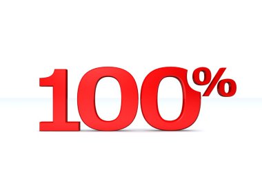 yüzde 100 indirim sembolü