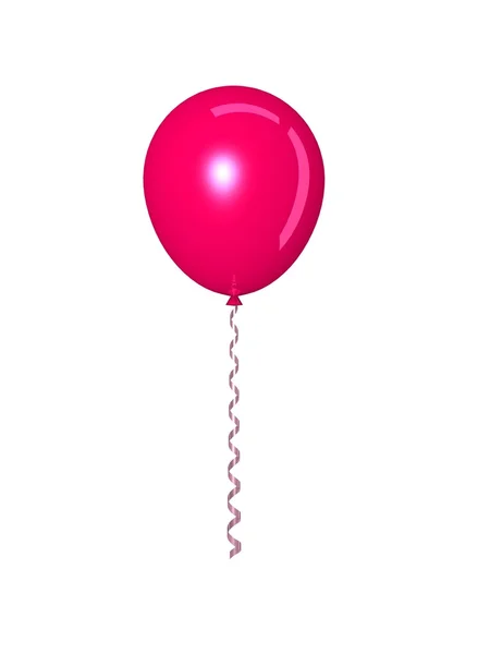 Kolorowy latający balon — Zdjęcie stockowe