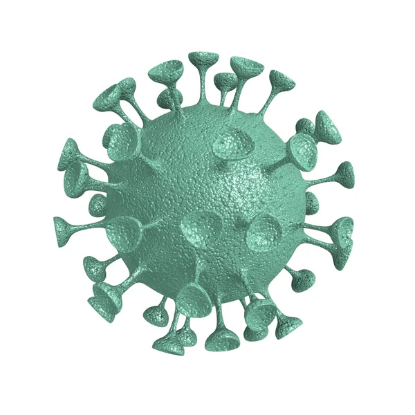 Virus colorido 3d — Foto de Stock