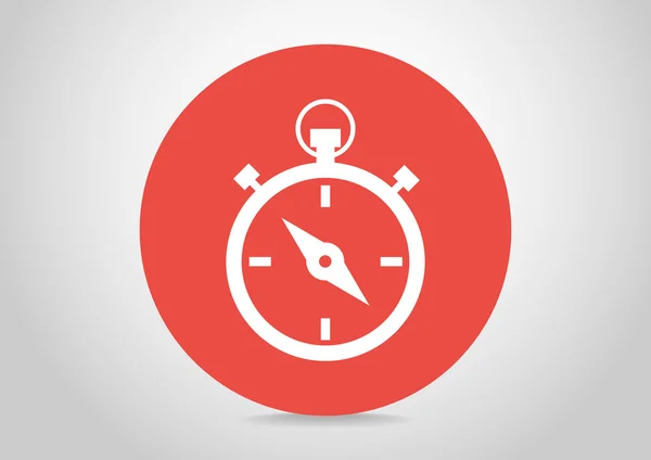 Stopwatch web icon — Stock Vector