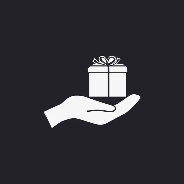 Icono web de regalo — Archivo Imágenes Vectoriales