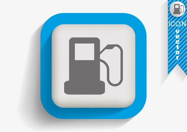 Gas web pictogram — Stockvector