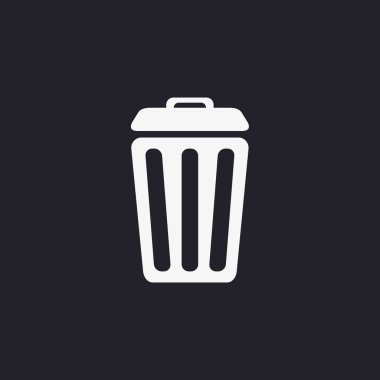 çöp kutusu simgesini