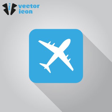 uçak web simgesi