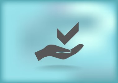 onay işareti web simgesi