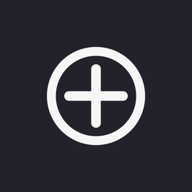 simge eklemek için artı işaretini