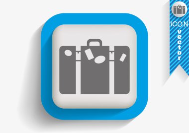 turist çanta simgesi