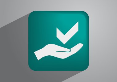 onay işareti web simgesi