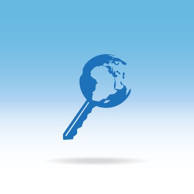 Küre anahtar simgesi