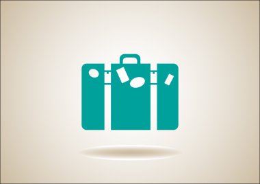 turist çanta simgesi