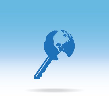 Küre anahtar simgesi