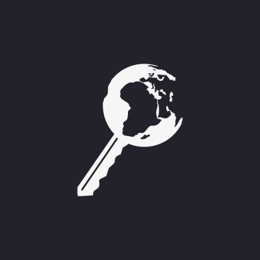 Küre anahtar simgesi