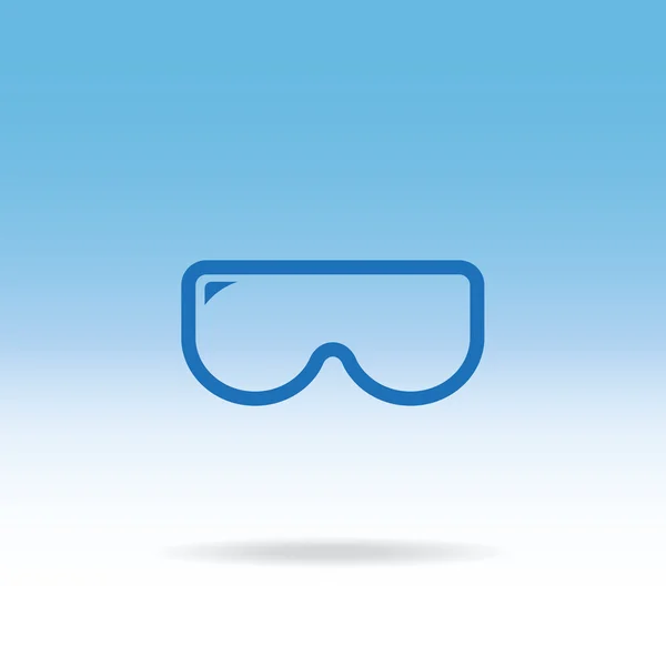 Scuba mask icon — Stock vektor