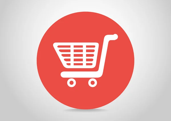 Icono del carrito de compras — Vector de stock