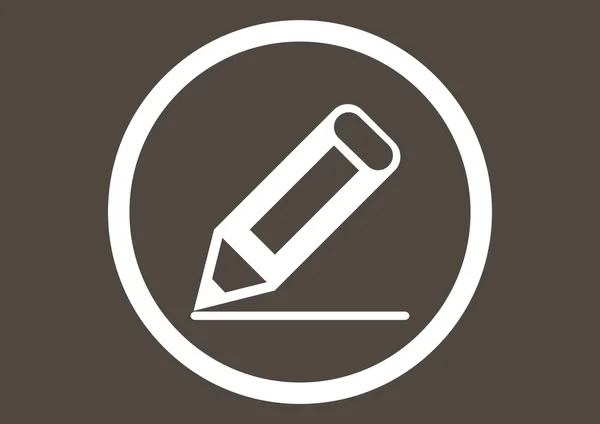 Ikony WWW ołówek — Wektor stockowy