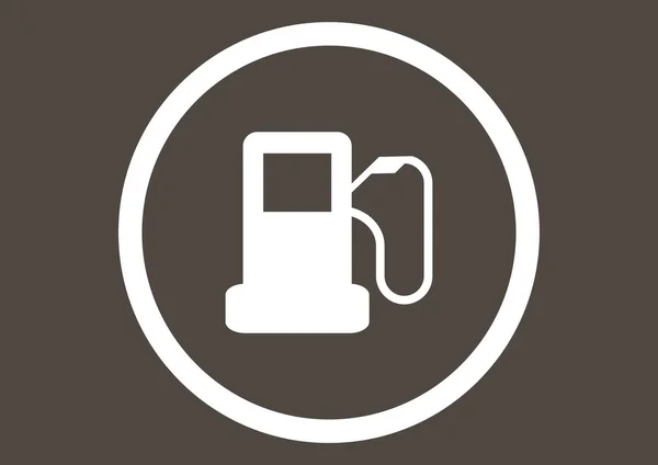 Gas web pictogram — Stockvector