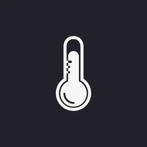 Temperatuur web pictogram — Stockvector