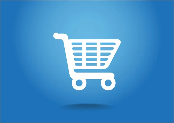 Icono del carrito de compras — Vector de stock