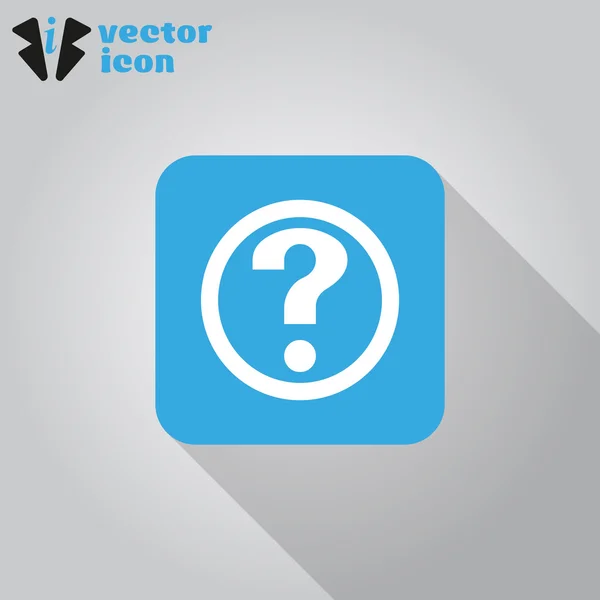 Question mark icon — Stock Vector