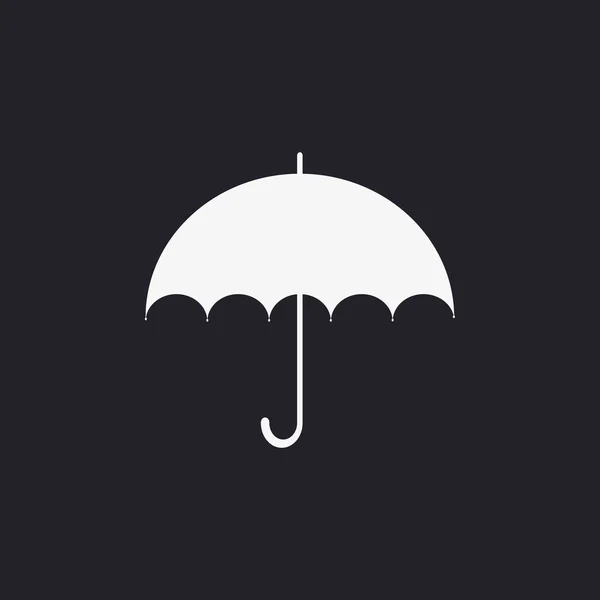 Regenschirm-Web-Ikone — Stockvektor