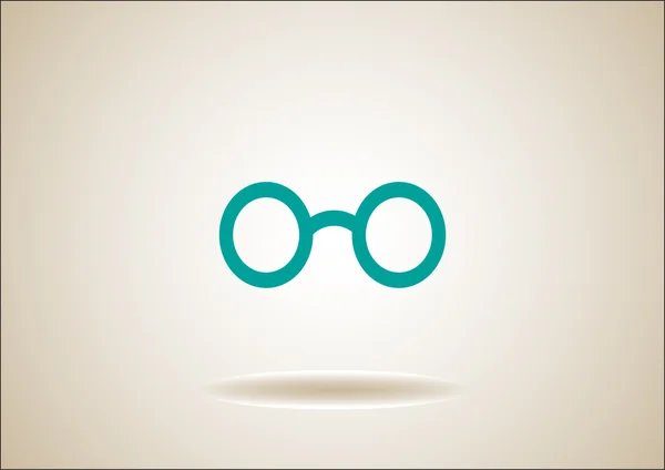 Szemüvegek-web ikon — Stock Vector