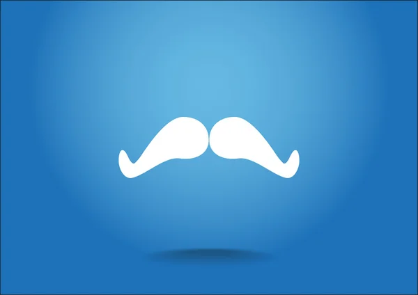 Icono de bigote retro — Archivo Imágenes Vectoriales