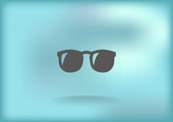 Güneş gözlüğü web simgesi — Stok Vektör