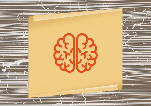 Brain web icon — Stock Vector