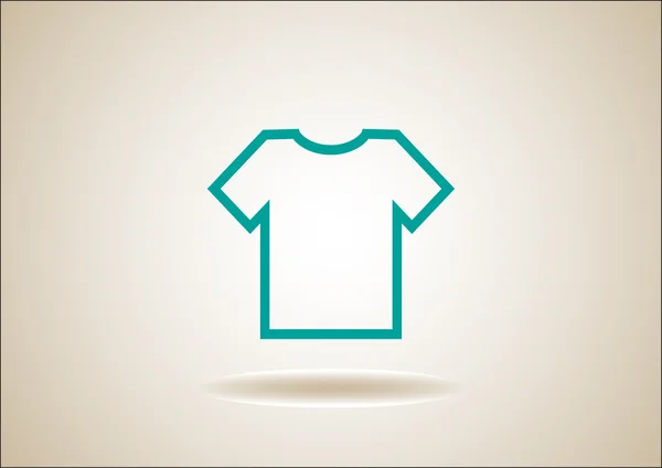 简单的 t 恤图标 — 图库矢量图片