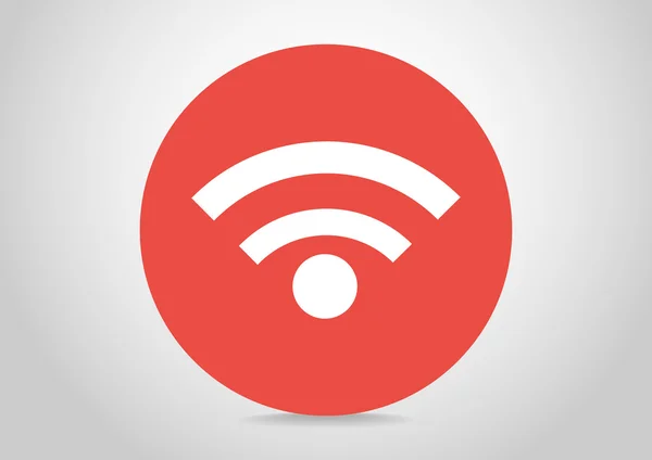 Web-Ikone wi-fi — Stockvektor