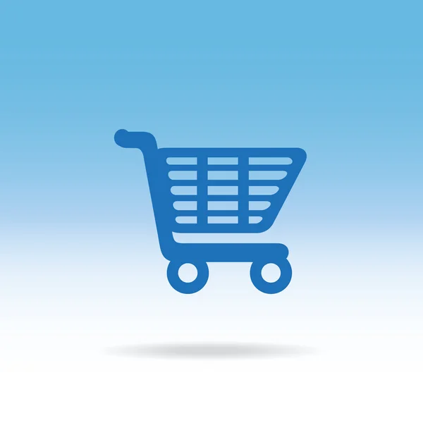 Icono del carrito de compras — Vector de stock