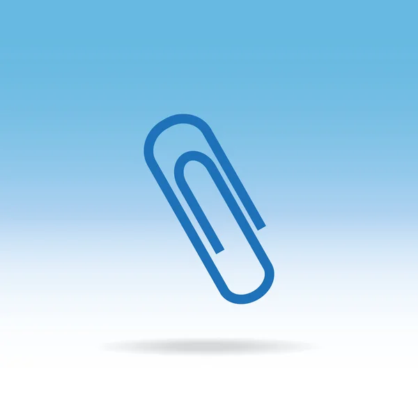 Paper clip icon — Stock Vector