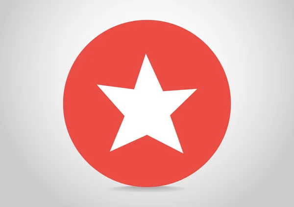 Star web icon — Stock Vector