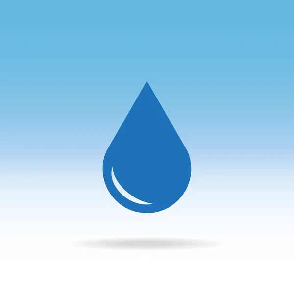 Liquid droplet icon — Stock Vector