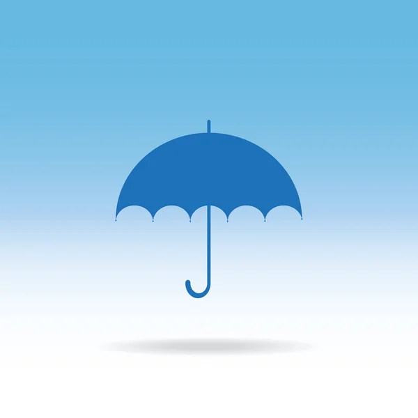 Icône web parapluie — Image vectorielle