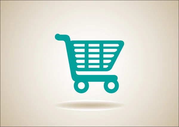 Shopping cart icon — Stock Vector