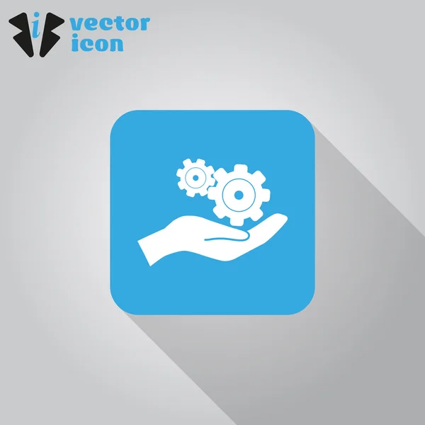 Configurar icono web — Vector de stock