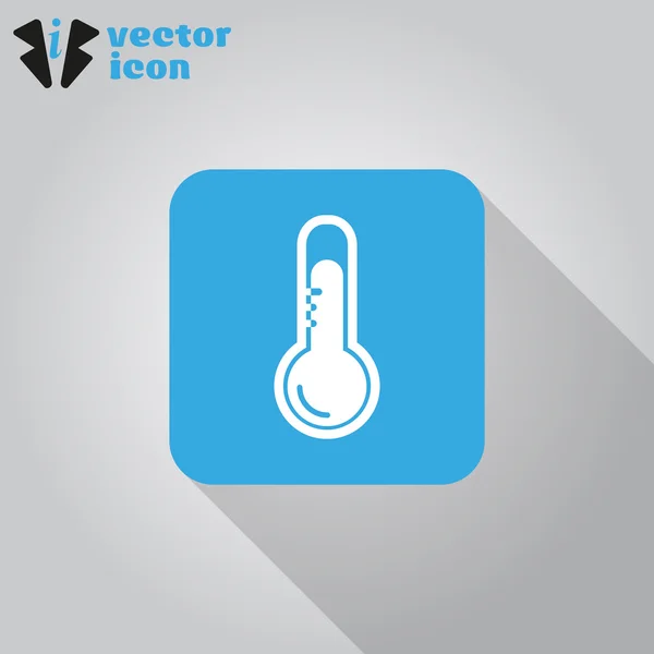 Temperatuur web pictogram — Stockvector