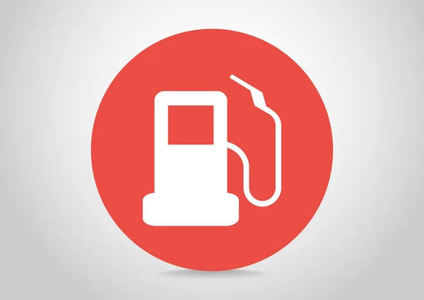 Gas web icon — Stock Vector