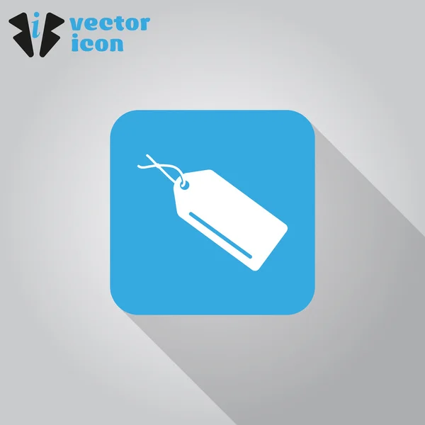 Etiqueta icono web — Vector de stock