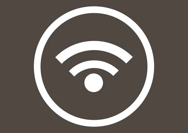 Web ikon wi-fi — Stock Vector