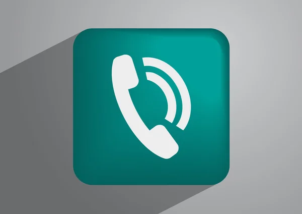 Telefon web simgesi — Stok Vektör