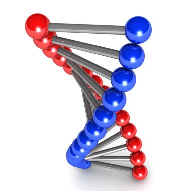 DNA'ın dijital illüstrasyon